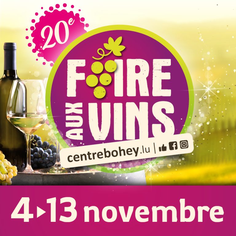 Foire aux vins au Centre Bohey