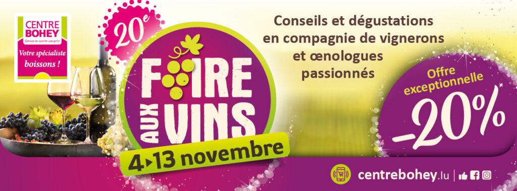 Foire aux Vins du Centre Bohey