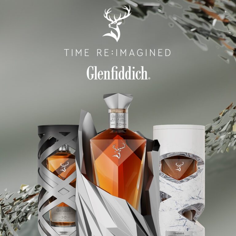 Glenfiddich Time Reimagined serie