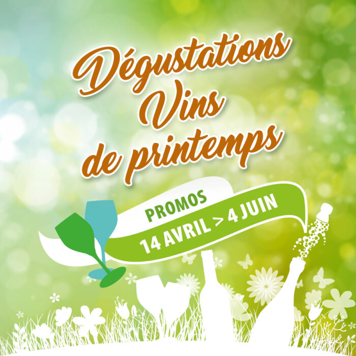 Vins de printemps Dégustations vins de printemps