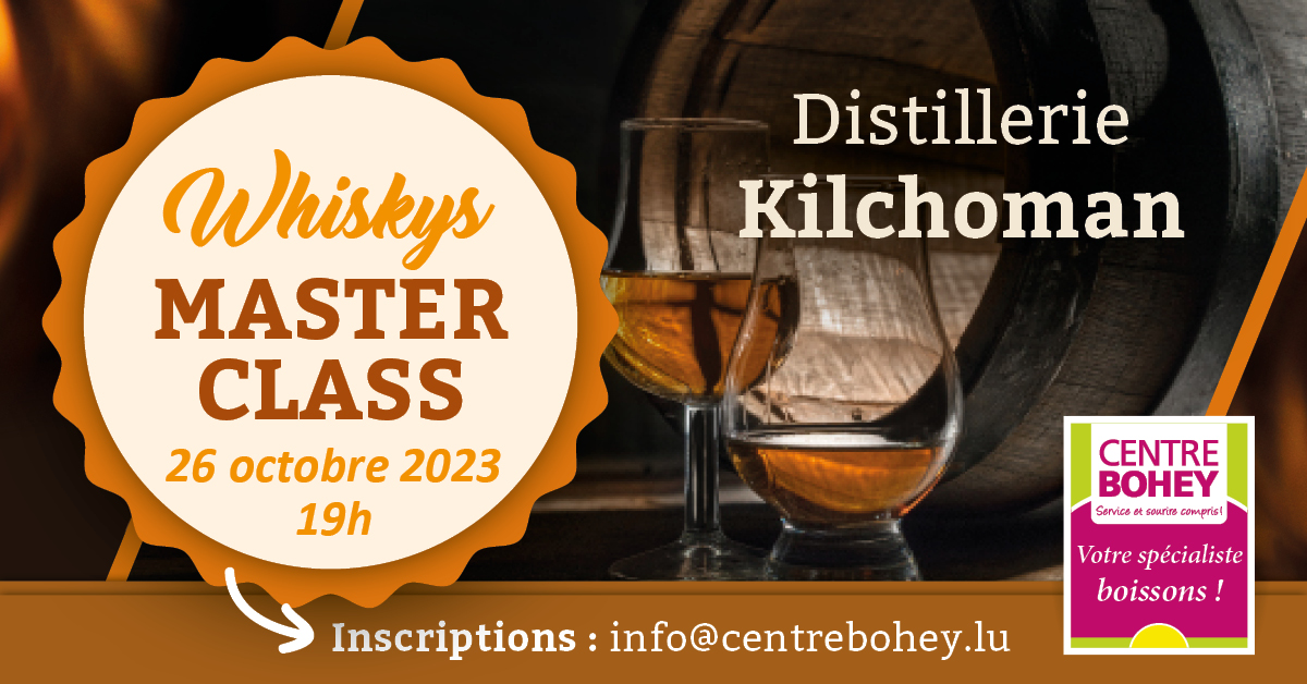 Affiche Masterclass Kilchoman