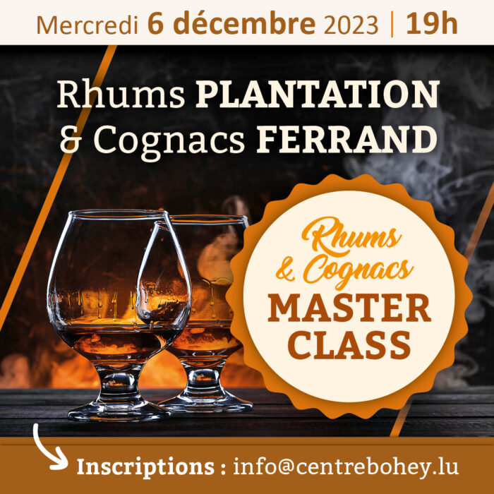 CB_Masterclass_Ferrand_6-12-23_site_NL_1080x1080px Masterclass cognac Ferrand et rhum Plantation