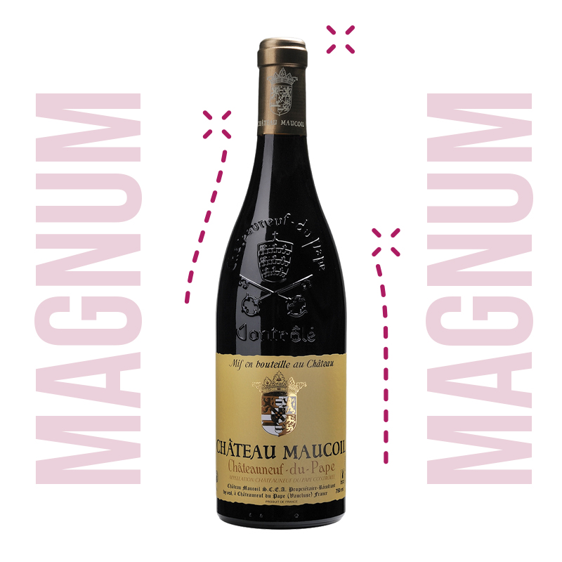 Chateauneuf-du-pape-rouge-Maucoil-magnum