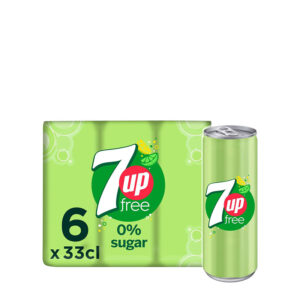 7 Up Free 6 x 33cl