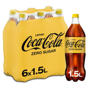 Coca-Cola Zero Sugar Lemon 6 x 150cl