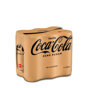 Coca-Cola Zero Sugar - Vanilla 6 x 33cl
