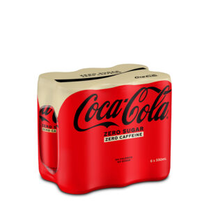 Coca-Cola Zero Sugar - Zero Caffeine 6 x 33cl