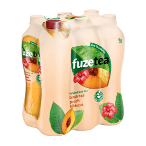 FuzeTea Peach Hibiscius 6 x 125cl