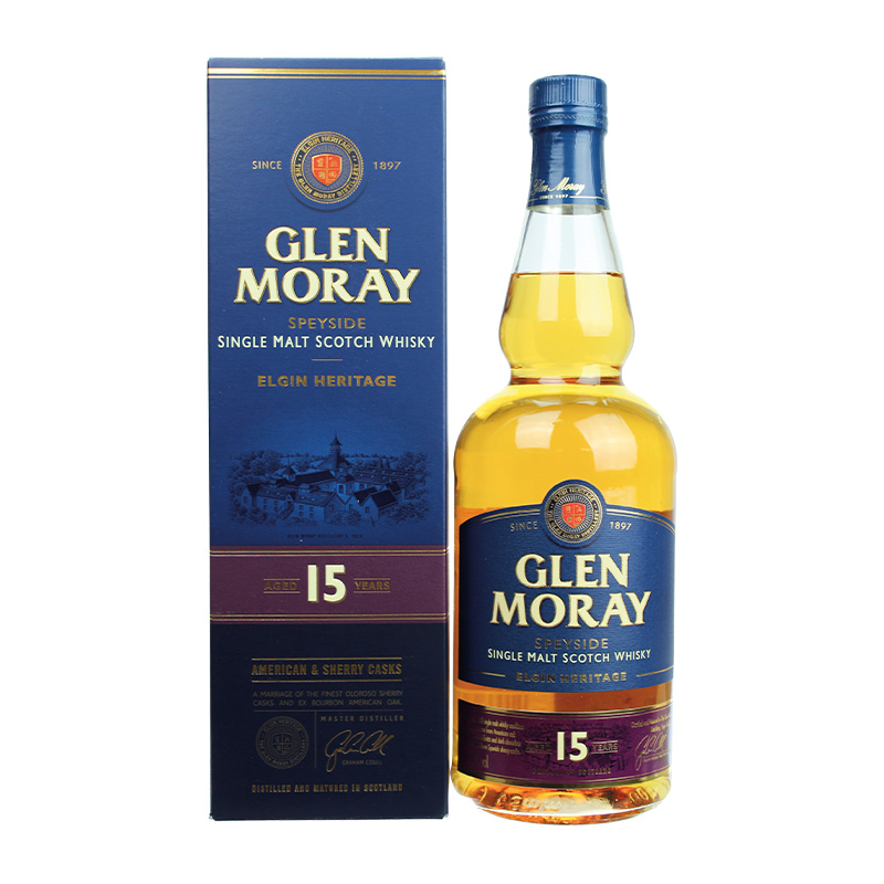 Glen Moray 15 ans - 70cl