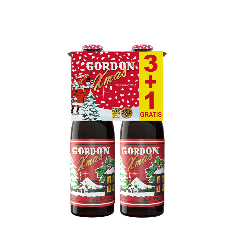 Gordon Xmas - 4 x 33cl
