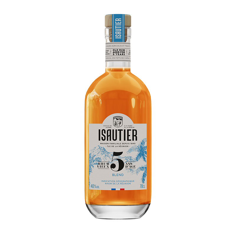 Isautier Rhum vieux - 5 ans d'âge 5 ans - 70cl