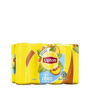Lipton Pêche Zero Sugar 8 x 33cl