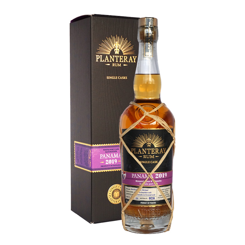 Planteray Single Cask 2025 - Panama 2019 (matured in White Port Cask) 6 ans - 70cl