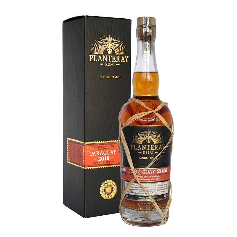 Planteray Single Cask 2025 - Paraguay 2018 (Matured in Chardonnay Wine Cask) 7 ans - 70cl