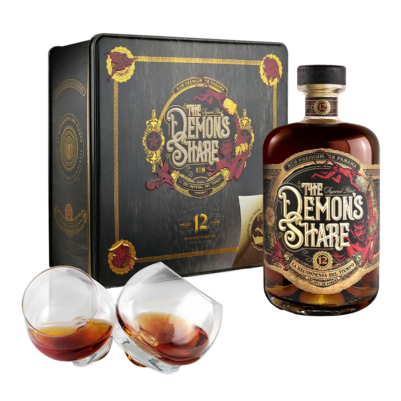 The Demon's Share Coffret 12 ans - 70cl