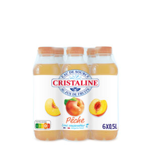 Cristaline Pêche 6 x 50cl