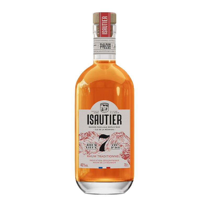 Isautier Rhum vieux - 7 ans d'âge 7 ans - 70cl