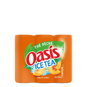 Oasis Ice Tea - Thé pêche 6 x 33cl