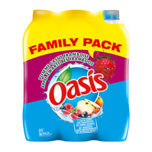 Oasis Pomme-Cassis-Framboise 6 x 200cl