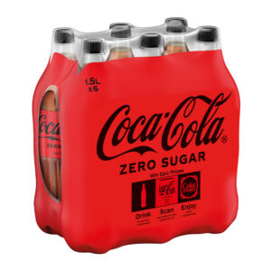 Coca-Cola Zero Sugar 6 x 150cl