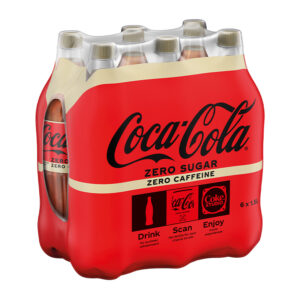 Coca-Cola Zero Sugar - Zero Caffeine 6 x 150cl