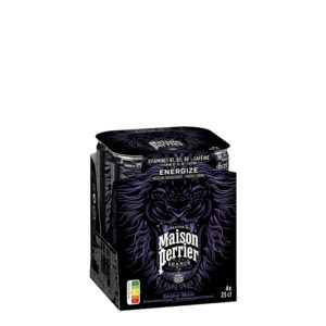 Maison Perrier Energize - Saveur mûre 4 x 25cl