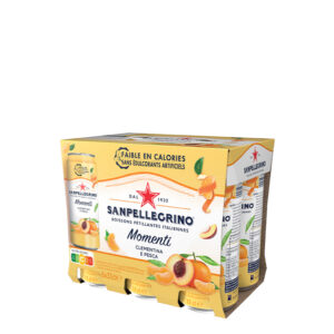 Sanpellegrino Momenti - Clémentine & Pêche 6 x 33cl