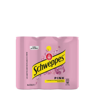 Schweppes Pink Tonic 6 x 33cl