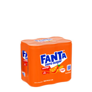 Fanta Zero Sugar - Orange 6 x 33cl