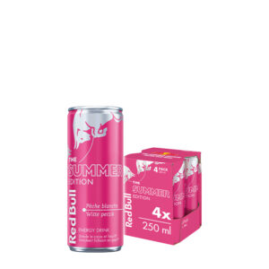 Red Bull White Peach 4 x 25cl