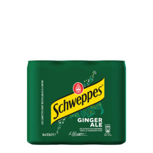 Schweppes Ginger Ale 6 x 33cl