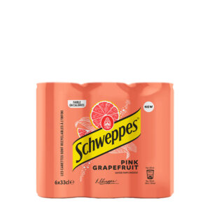 Schweppes Pink Grapefruit 6 x 33cl