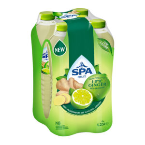 Spa Fruit - Lime Ginger 4 x 125cl