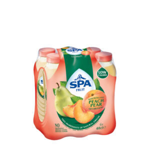 Spa Fruit - Pêche Poire 6 x 40cl