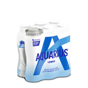 Aquarius Lemon Zero Sugar 6 x 50cl