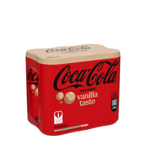 Coca-Cola Zero Sugar - Vanilla 6 x 33cl