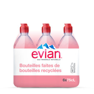 Evian  6 x 75cl