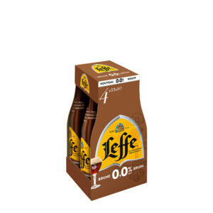 Leffe Brune 0,0% - 4 x 33cl