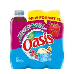 Oasis Pomme-Cassis-Framboise 6 x 100cl