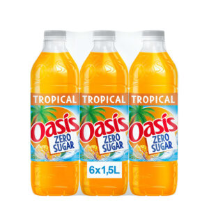 Oasis Tropical Zero Sugar 6 x 150cl