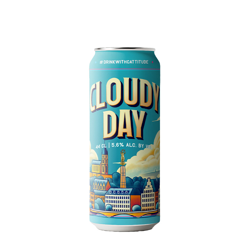 Twisted Cat Cloudy Day - 44cl