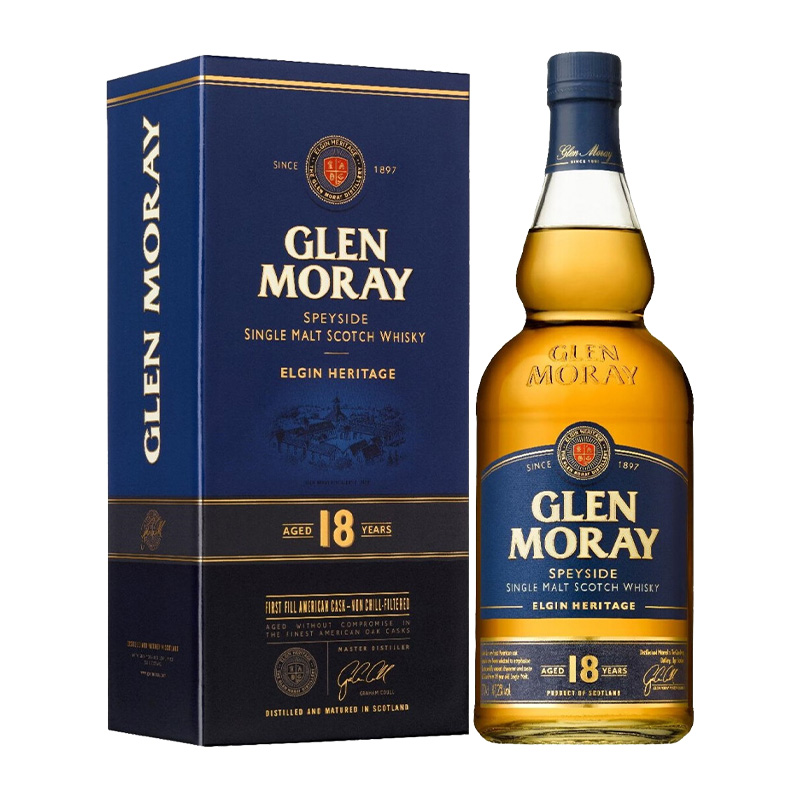 Glen Moray 18 ans - 70cl