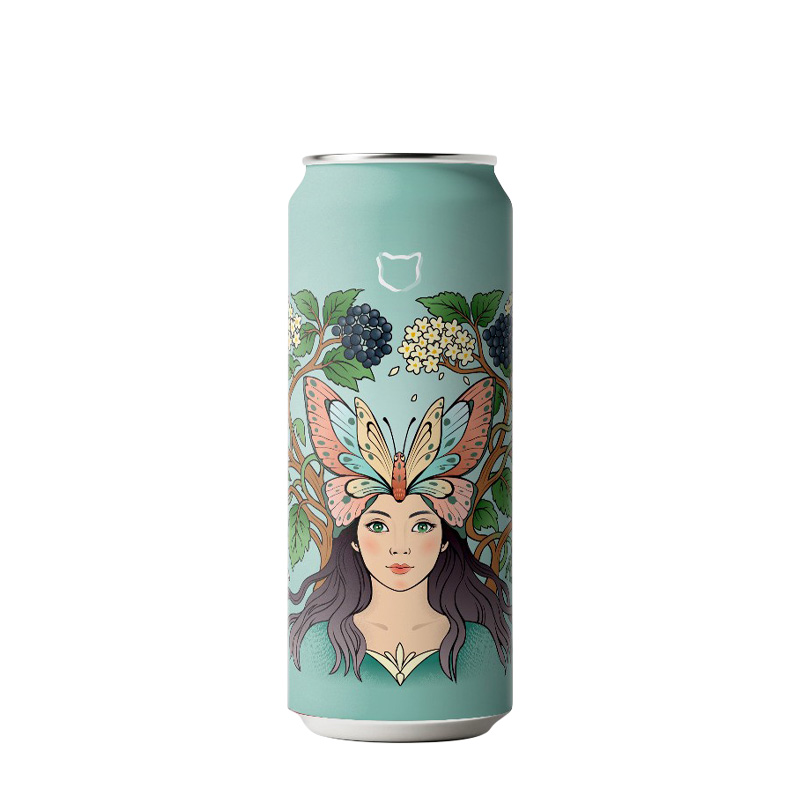 Twisted Cat Saison Elderberry - Ed. Limitée - 44cl