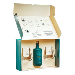 Arduenna Coffret btle 50cl et 2 verres - 50cl