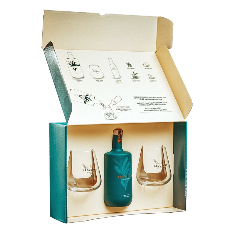 Arduenna Coffret btle 50cl et 2 verres - 50cl