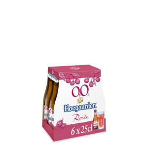 Hoegaarden Rosée 0,0% - 6 x 25cl