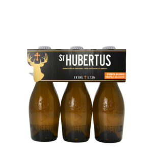 St Hubertus Triple Blonde - 3 x 33cl